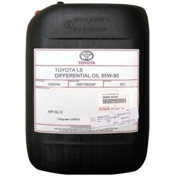 Uleiuri si Lichide Auto - Ulei diferential TOYOTA LSD GL5 0888581004, 85W90, volum 20 litri