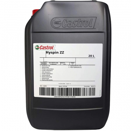 Uleiuri si Lichide Auto - Ulei hidraulic CASTROL Hyspin ZZ 46 14FAF8, volum 20 litri, aditivi fara zinc