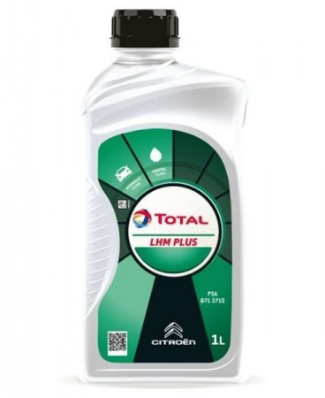Uleiuri si Lichide Auto - Ulei hidraulic special TOTAL FLUIDE LHM PLUS 214174, volum 1 litru, mineral, culoare verde, pentru sistem suspensie hidropneumatic
