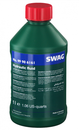 Uleiuri si Lichide Auto - Ulei hidraulic SWAG CHF11S 99 90 6161, sintetic, culoare verde, volum 1 litru, pentru servodirectie, instalatii/suspensii hidraulice, amortizoare