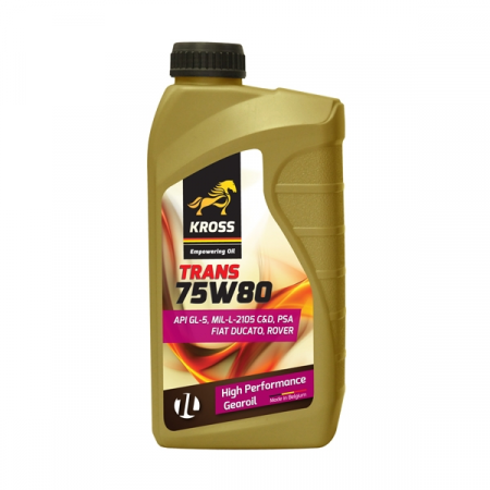 Uleiuri si Lichide Auto - Ulei Kross Trans 75W-80- 1L
