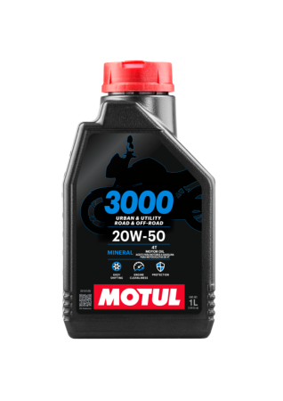 Moto/Atv - Ulei motor 4T MOTUL 3000 20W-50 1L