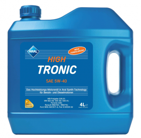 Uleiuri si Lichide Auto - Ulei motor ARAL HighTronic 5W40 154FE7 4L