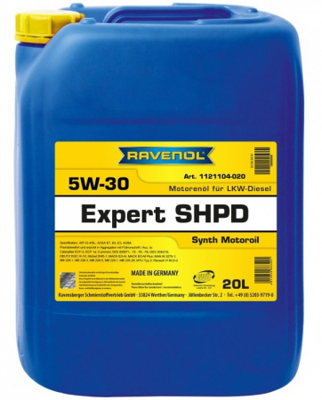 Ulei motor - Ulei motor camion RAVENOL Expert SHPD 5W30 1121104-020, volum 20 litri, sintetic