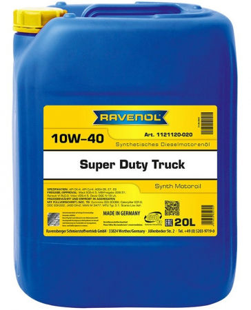 10W-40 - Ulei motor camion SDT Super Duty Truck 10W40 1121120-020, volum 20 litri, sintetic