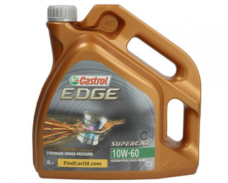 10W-60 - Ulei motor Castrol EDGE Supercar 10W60 4L