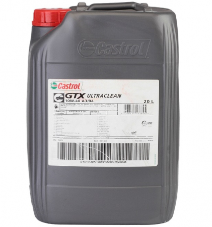 Uleiuri si Lichide Auto - Ulei motor CASTROL GTX UltraClean A3/B4 10W40 20L