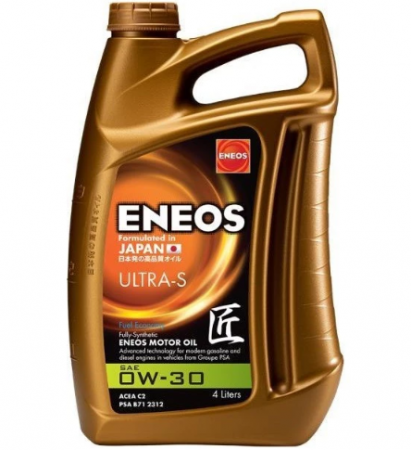 Uleiuri si Lichide Auto - Ulei motor ENEOS ULTRA-S 0W30 E.US0W30/4 4L