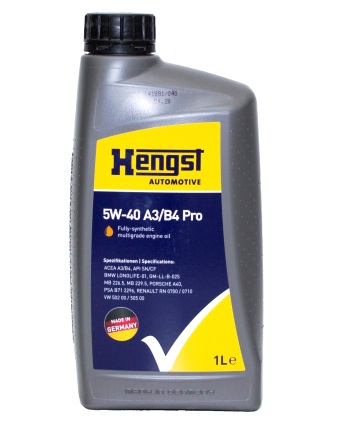 5W-50 - Ulei motor HENGST A3/B4 PRO 5W50 H550A3B4PRO/1 1L