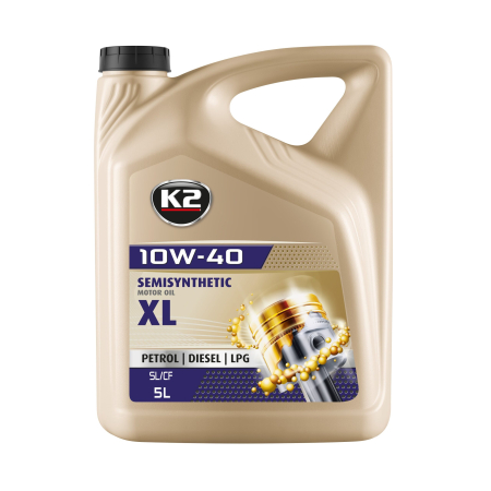 Uleiuri si Lichide Auto - Ulei motor K2 10W40 5L SL/CF/CF-4 XL