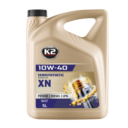 Uleiuri si Lichide Auto - Ulei motor K2 10W40 5L SN/CF XN
