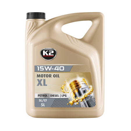 Uleiuri si Lichide Auto - Ulei motor K2 15W40 5L SL/CF/CF-4XL