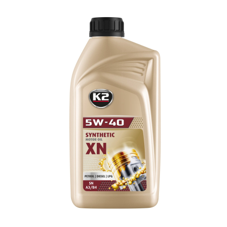 Uleiuri si Lichide Auto - Ulei motor K2 5W40 1L SN/CF A3/B4-12