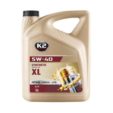 Uleiuri si Lichide Auto - Ulei motor K2 5W40 5L SL/CF/CF-4XL