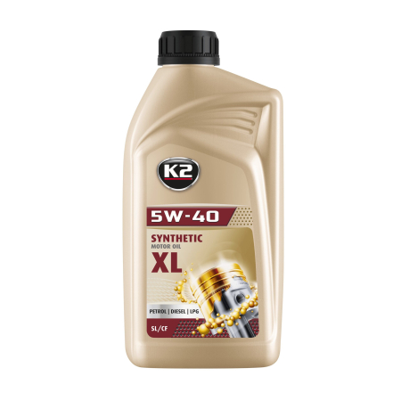 Uleiuri si Lichide Auto - Ulei motor K2 5W40 XL 1L SL/CF/CF4