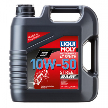Ulei moto - Ulei motor Liqui Moly Motorbike 4T 10W-50 Street Race 4L