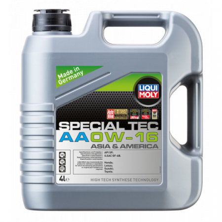 Uleiuri si Lichide Auto - Ulei motor Liqui Moly Special Tec AA 0W 16 4L