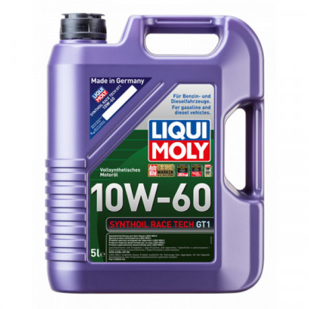 Uleiuri si Lichide Auto - Ulei motor Liqui Moly Synthoil RACE TECH GT1 10W-60 (1391) (8909) 5L