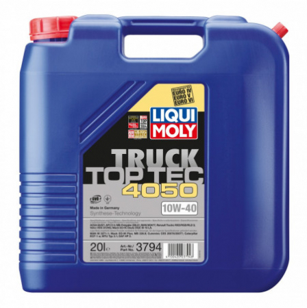 Uleiuri si Lichide Auto - Ulei motor Liqui Moly Top Tec TRUCK 4050 10W-40 20L