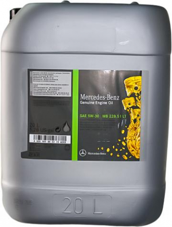 Uleiuri si Lichide Auto - Ulei motor MERCEDES BENZ Low SPAsh MB228.51 LT 5W30 A000989790615ABDE 20L