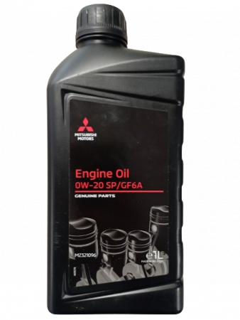 0W-20 - Ulei motor MITSUBISHI 0W20 SN/GF-6A MZ321096 1L, pentru motoare combustie interna pe benzina