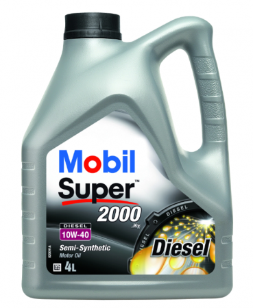 Uleiuri si Lichide Auto - Ulei motor MOBIL Super 2000 X1 Diesel 10W40 4L
