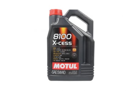 Uleiuri si Lichide Auto - Ulei motor Motul 8100 X-CESS 5W40 4L
