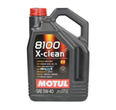 5W-40 - Ulei motor Motul 8100 X-CLEAN 5W40 5L