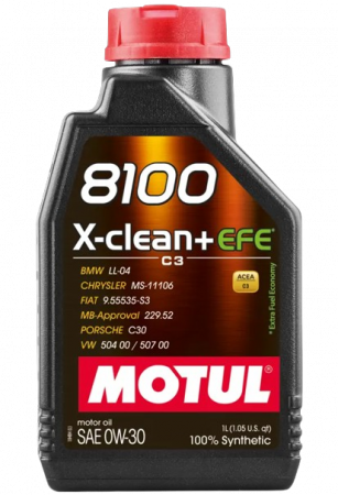 Uleiuri si Lichide Auto - Ulei motor MOTUL 8100 X-CLEAN + EFE 0W30 1L