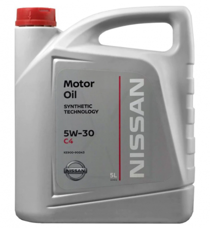 Uleiuri si Lichide Auto - Ulei motor NISSAN Fully Synthetic Motor Oil C4 DPF 5W30 KE90090043 5L