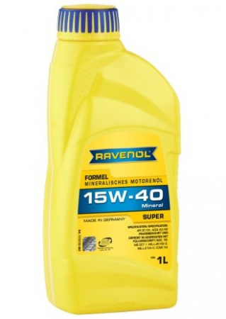 15W-40 - Ulei motor RAVENOL Formel Super 15W40 1113115-001, volum 1 litru, mineral