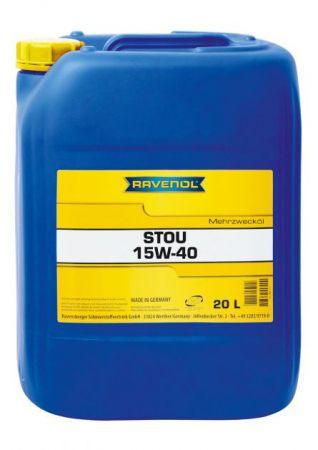 15W-40 - Ulei motor RAVENOL STOU 15W40 1310113-020, volum 20 litri, multifunctional