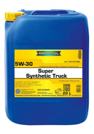 Ulei motor - Ulei motor RAVENOL Super Synthetic Truck 5W30 1121101-020, volum 20 litri, sintetic