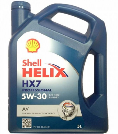 Uleiuri si Lichide Auto - Ulei motor SHELL Helix HX7 Professional AV 5W30 SHEN0084 5 L