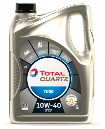 Uleiuri si Lichide Auto - Ulei motor Total Quartz 7000 10W40 5L