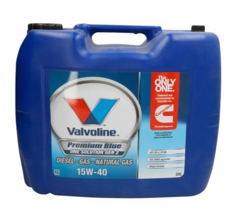 Uleiuri si Lichide Auto - Ulei motor VALVOLINE PREMIUM BLUE One Solution GEN 2 15W40 20L