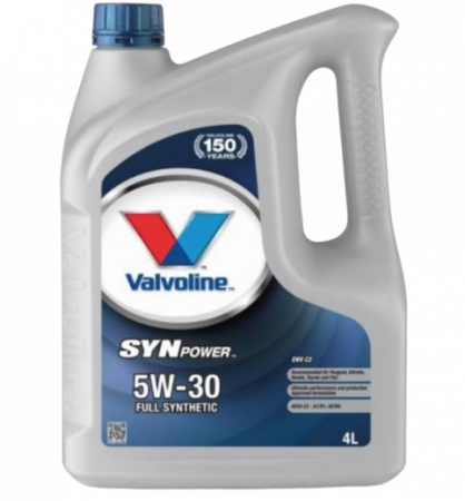 Uleiuri si Lichide Auto - Ulei motor VALVOLINE SYNPOWER ENV C2 5W30 V530SPENVC2/4 4L