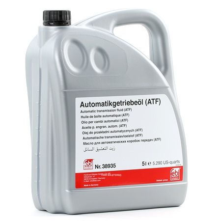 Uleiuri si Lichide Auto - Ulei pentru cutie automata FEBI BILSTEIN 38935, ATF II, volum 5 Iitri, galben
