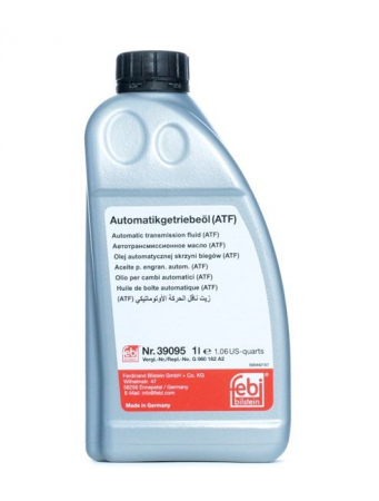 Uleiuri si Lichide Auto - Ulei pentru cutie automata FEBI BILSTEIN 39095, ATF III, volum 1 Iitru, verde
