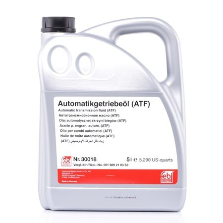 Uleiuri si Lichide Auto - Ulei pentru cutie automata FEBI BILSTEIN ATF III 30018, volum 5 Iitri, rosu