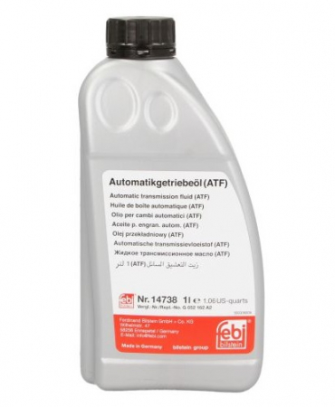 Uleiuri si Lichide Auto - Ulei pentru cutie viteze automata FEBI BILSTEIN ATF IV 14738, volum 1 litru, galben