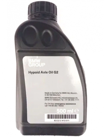 Ulei transmisie - Ulei pentru diferential punte fata BMW Hypoid G2 83222413511 75W85, volum 0.5 litri, pentru xDrive