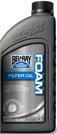 Spray-uri tehnice - Ulei pentru filtrul de aer Bel-Ray FOAM FILTER OIL (bidon 1L)