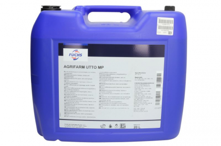 Uleiuri si Lichide Auto - Ulei pentru transmisie hidraulica utilaje agricole FUCHS AGRIFARM UTTO MP 10W30, volum 20 litri