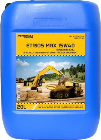 15W-40 - Ulei Petromax ETRIOS MAX 15W40 20L