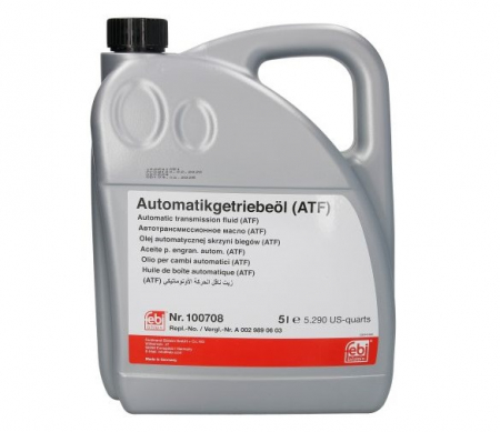 Uleiuri si Lichide Auto - Ulei transmisie automata FEBI BILSTEIN ATF 100708, volum 5 litri, galben