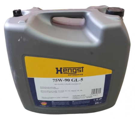 Uleiuri si Lichide Auto - Ulei transmisie diferential HENGST 75W90 TDL GL-4/5 H7590TDLGL45/20, volum 20 litri, sintetic