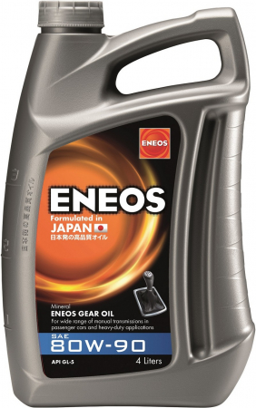 Uleiuri si Lichide Auto - Ulei transmisie manuala ENEOS GEAR OIL 80W90 E.GEAR80W90/4, volum 4 litri, mineral