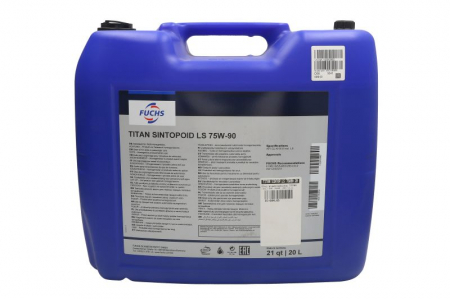 Uleiuri si Lichide Auto - Ulei transmisie manuala FUCHS TITAN SINTOPOID LS 75W90, volum 20 litri