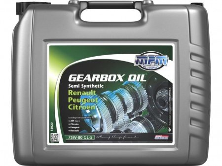 Uleiuri si Lichide Auto - Ulei transmisie manuala MPM 13020 Semi Synthetic 75W80 GL5, volum 20 litri, semi sintetic